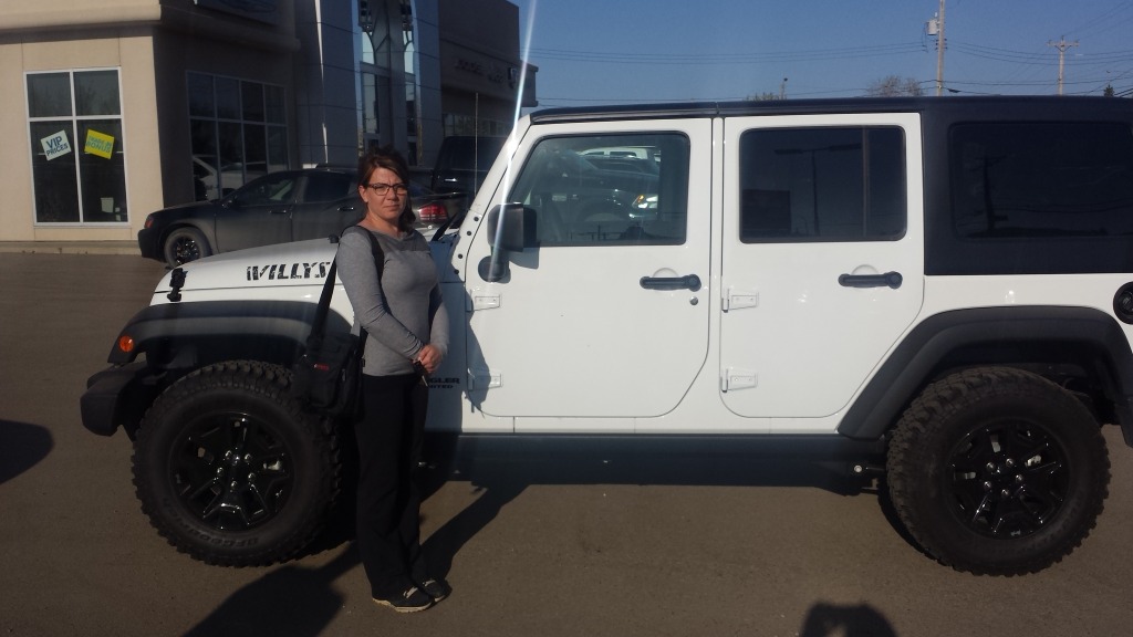 Kim Stewart, 2015 Jeep Wrangler Unlimited (5T41330)