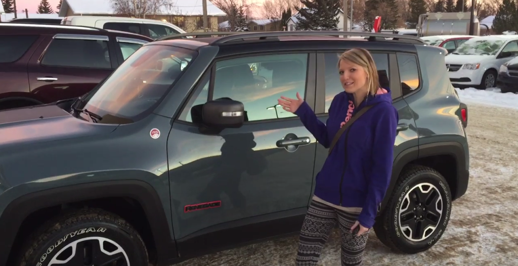 Megan Is Trail Ready With Her 2016 Jeep Renegade! - YouTube 2016-01-12 13-00-12