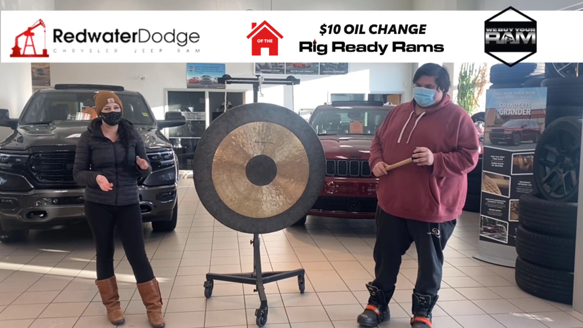 Kyle from St. Paul, AB Gets Into a 2016 Ram 1500 Sport TorRed Edition with Jill at Redwater Dodge!